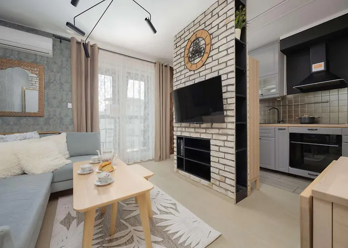Spacious For 4 People With Air Conditioning By Renters Lejlighed Warszawa